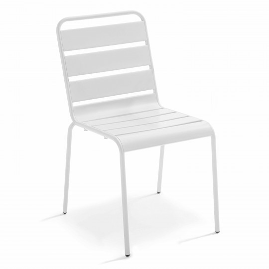 Silla de jardín de metal | Oviala