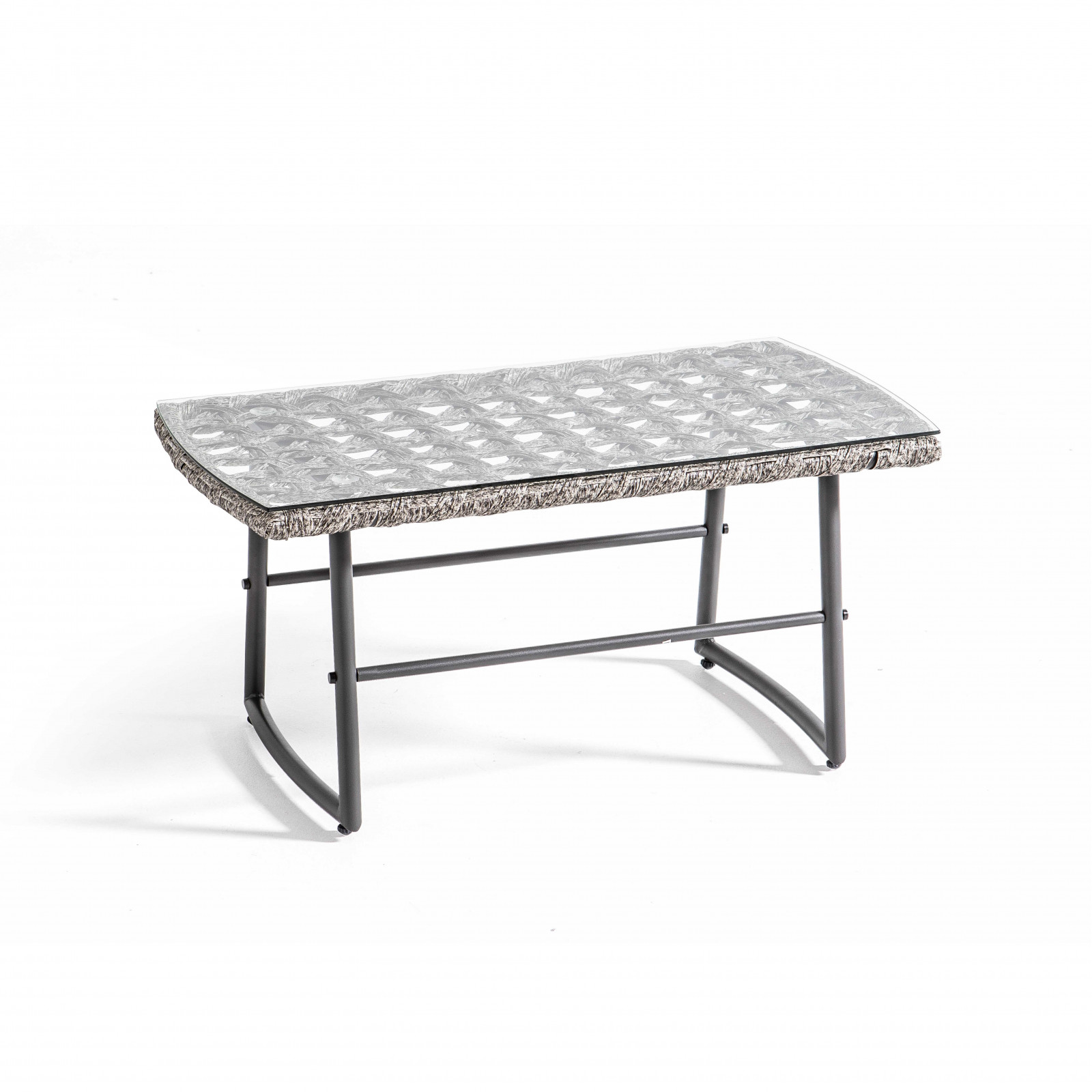 Mesa de centro de metal y resina LIMA