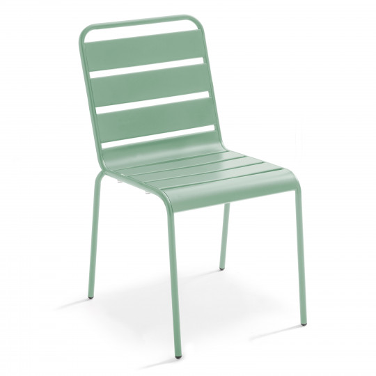 Silla de jardín de metal