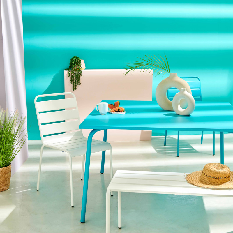 Silla de jardín de metal