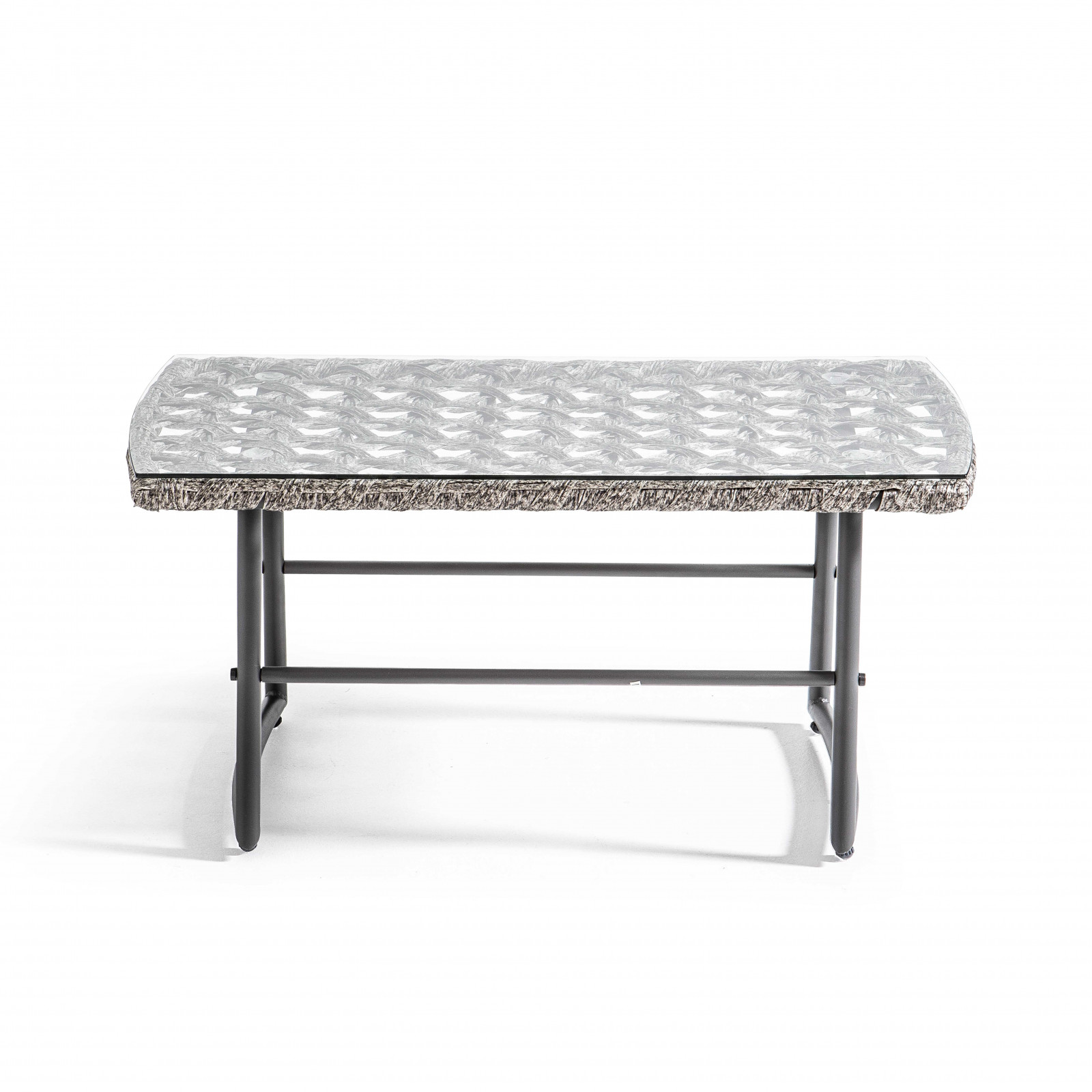 Mesa de centro de metal y resina LIMA