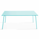 Mesa de jardín rectangular 180 x 90 x 72 cm