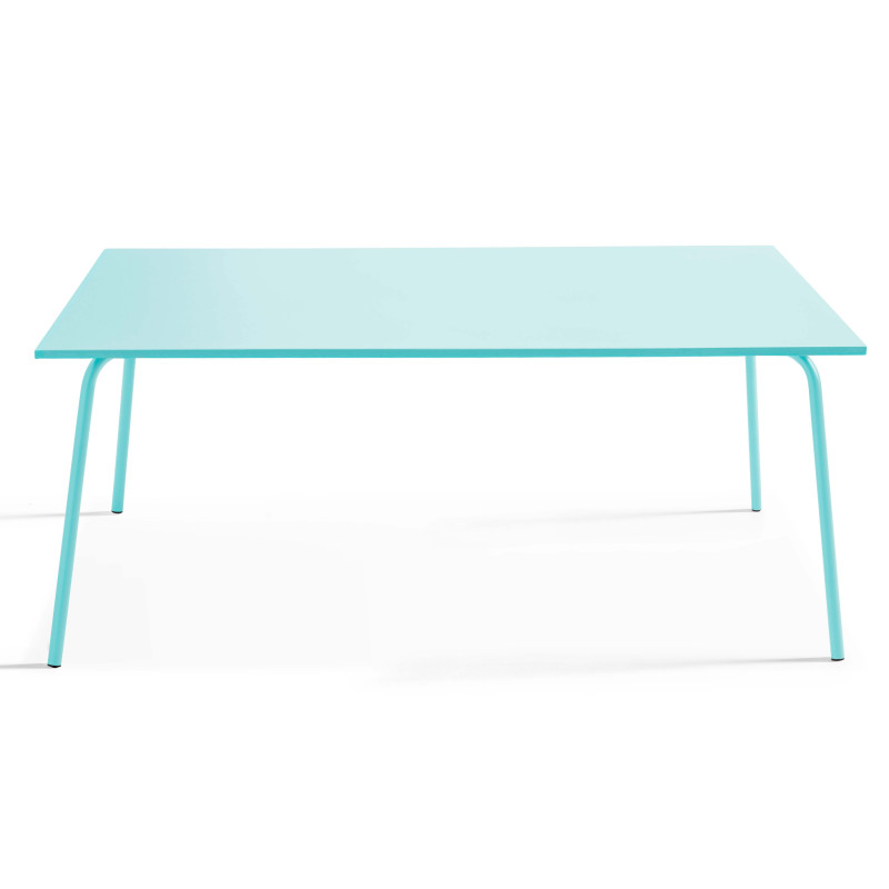 Mesa de jardín rectangular 180 x 90 x 72 cm (2/7)