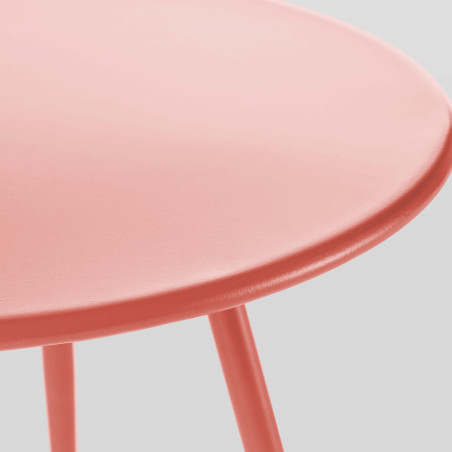 Mesa de centro de jardín redonda Ø40 x 29,5 cm (4/5)