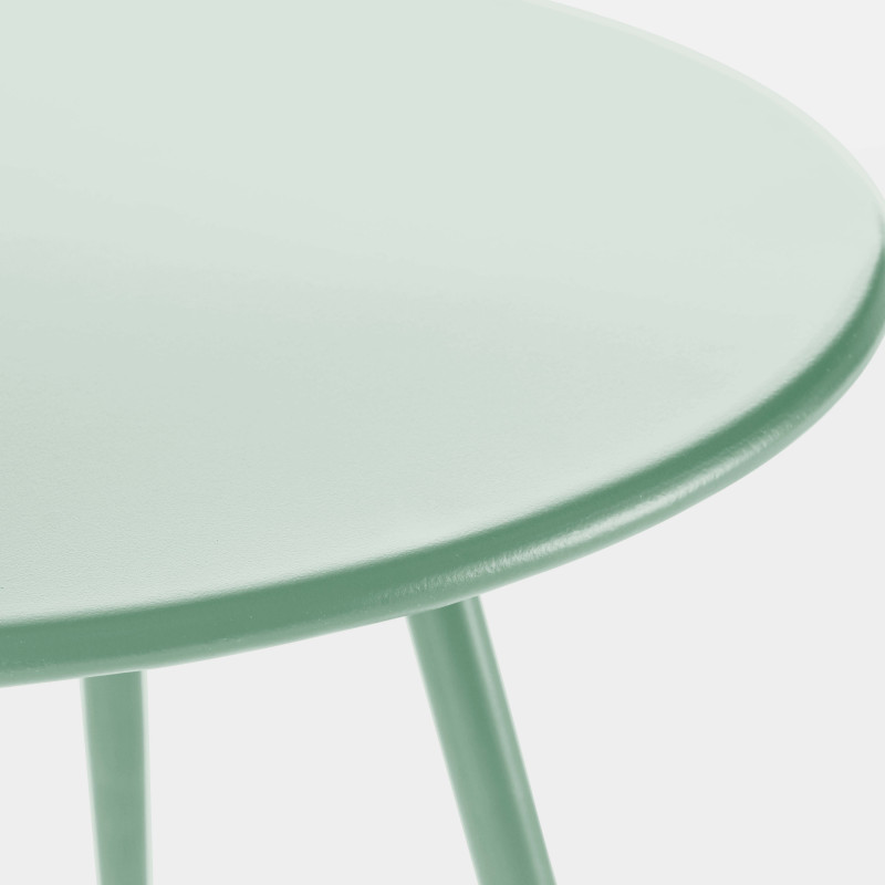 Mesa de centro de jardín redonda Ø40 x 29,5 cm (4/5)