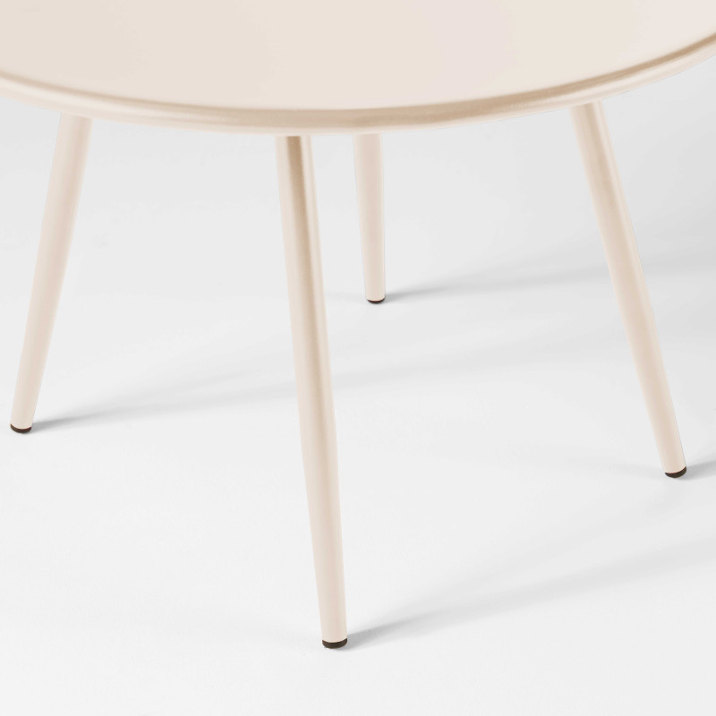 Mesa de centro de jardín redonda Ø50 x 34 cm (4/6)