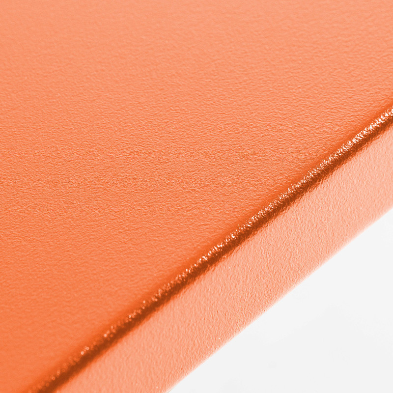 Mesa de jardín cuadrada 70 x 70 cm y 2 sillas de metal apilables con reposabrazos (2/6)