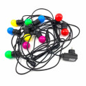 Guirlande guinguette LED multicolore