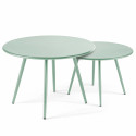 Mesa de centro de metal redonda Ø40 cm