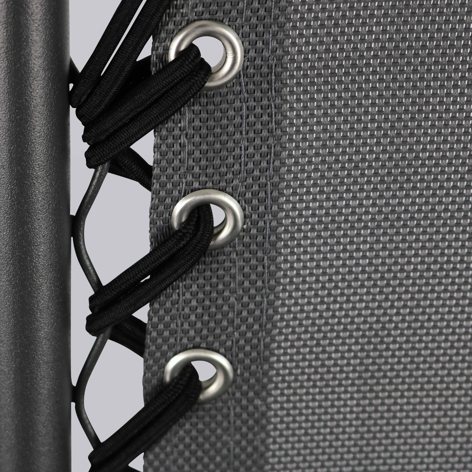 Zoom sillón de relax plegable GRIS