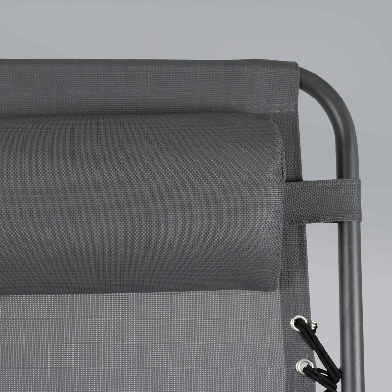 Zoom cojín sillón reclinable GRIS (4/6)