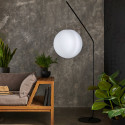 Lámpara de pie con forma de arco de metal 180 cm