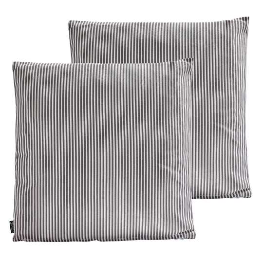 Lote de 2 cojines de exterior con funda extraíble 45 x 45 cm