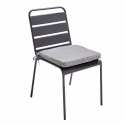 Lote de 4 cojines de silla de exterior con estampados 40 x 40 cm