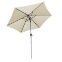 Sombrilla recta orientable Ø3 m