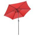 Sombrilla recta orientable Ø3 m