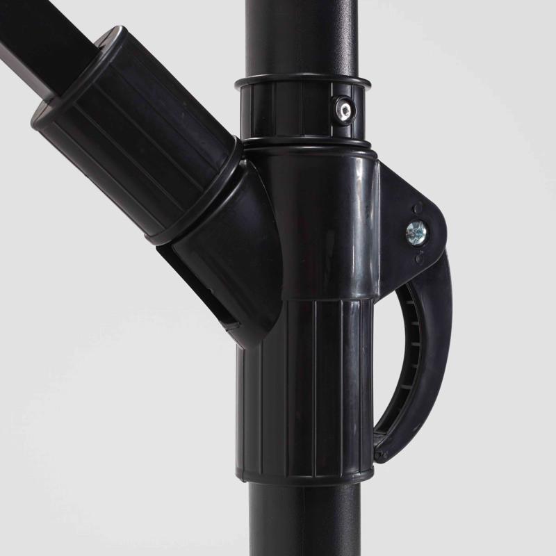 Sombrilla colgante reclinable cuadrada 3 x 3 m (4/7)