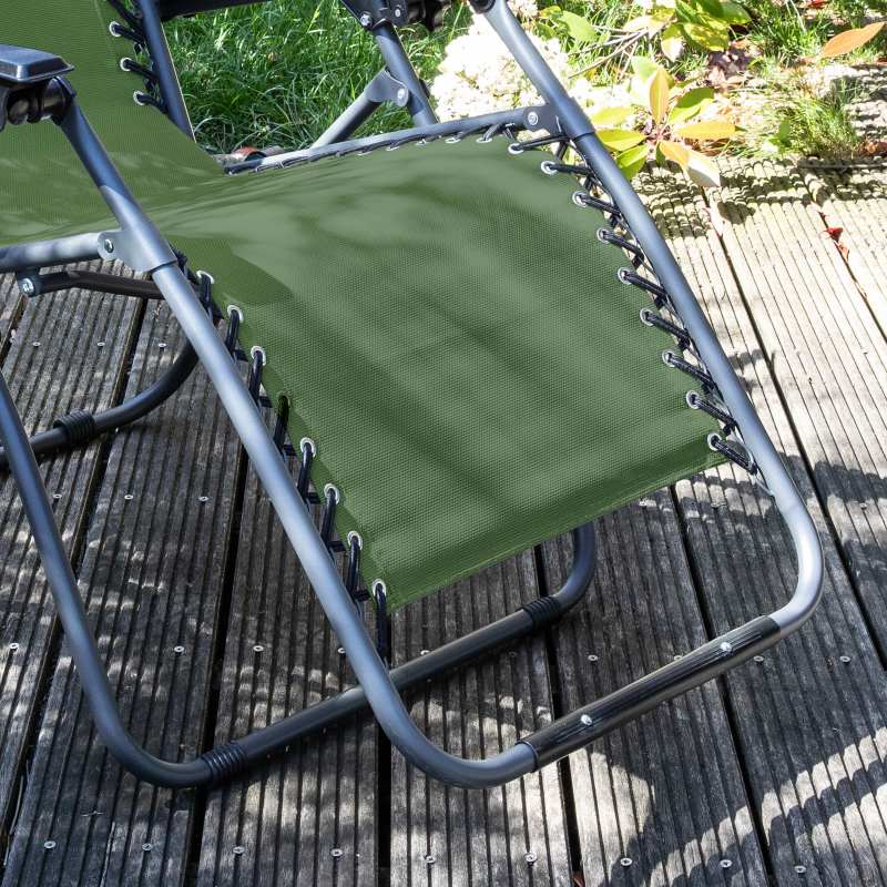 Sillón de relax plegable, reclinable 2 posiciones (3/5)