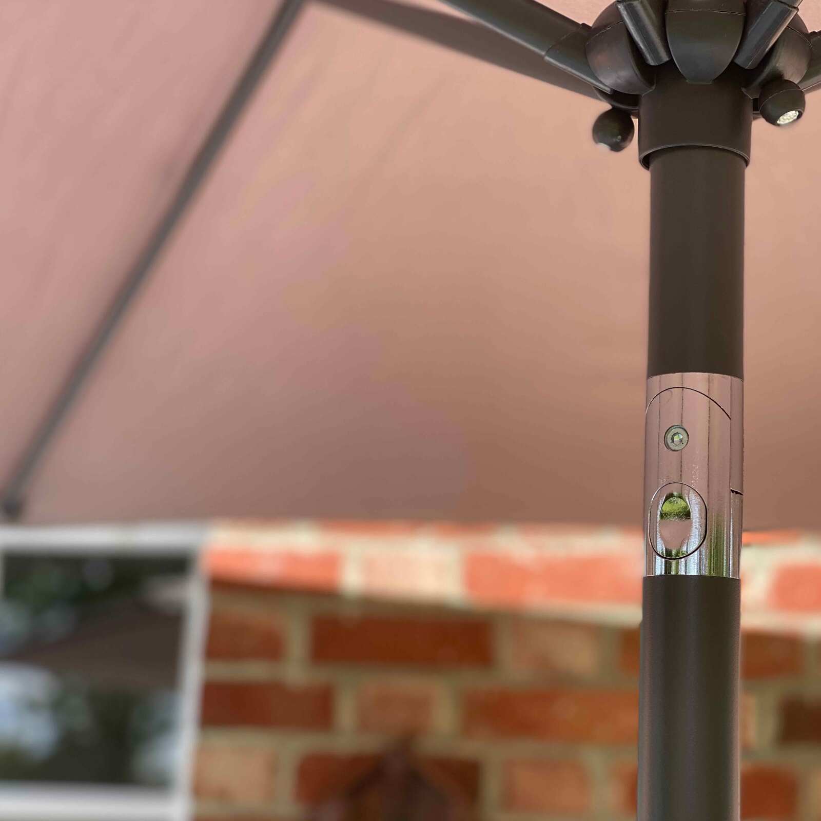 Sombrilla recta orientable Ø3 m