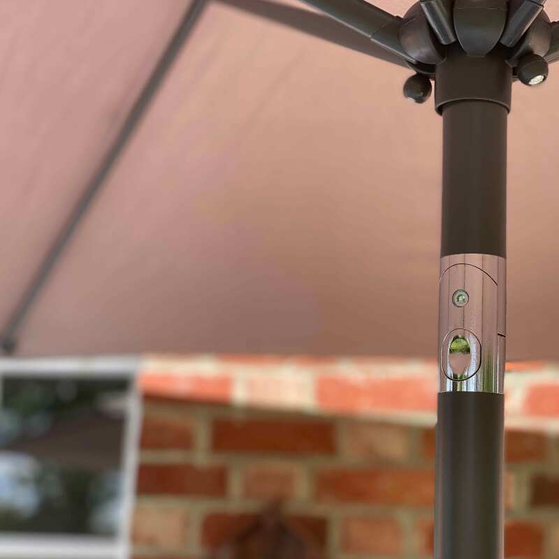 Sombrilla recta orientable Ø3 m (4/5)