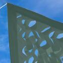 Vela de sombra calada reversible rectangular 3 x 4 m