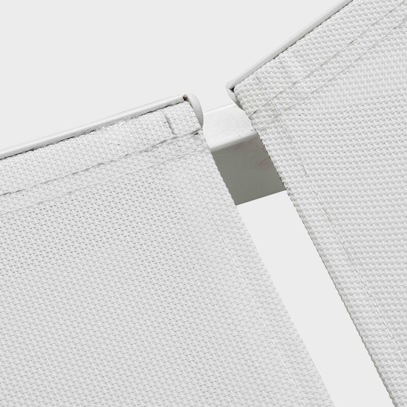 Lote de 2 tumbonas reclinables con 5 posiciones