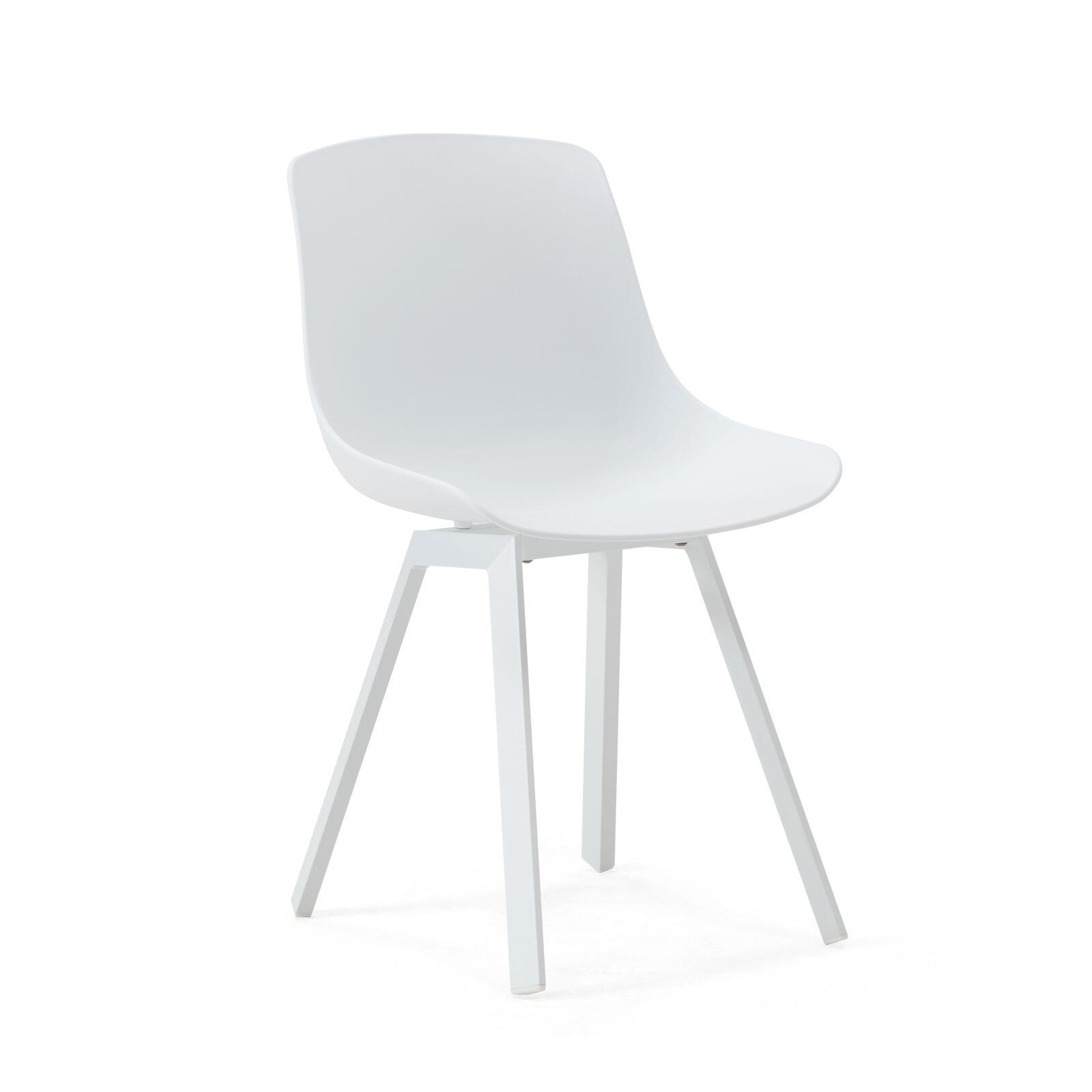 Lote de 4 sillas de jardín de estilo escandinavo