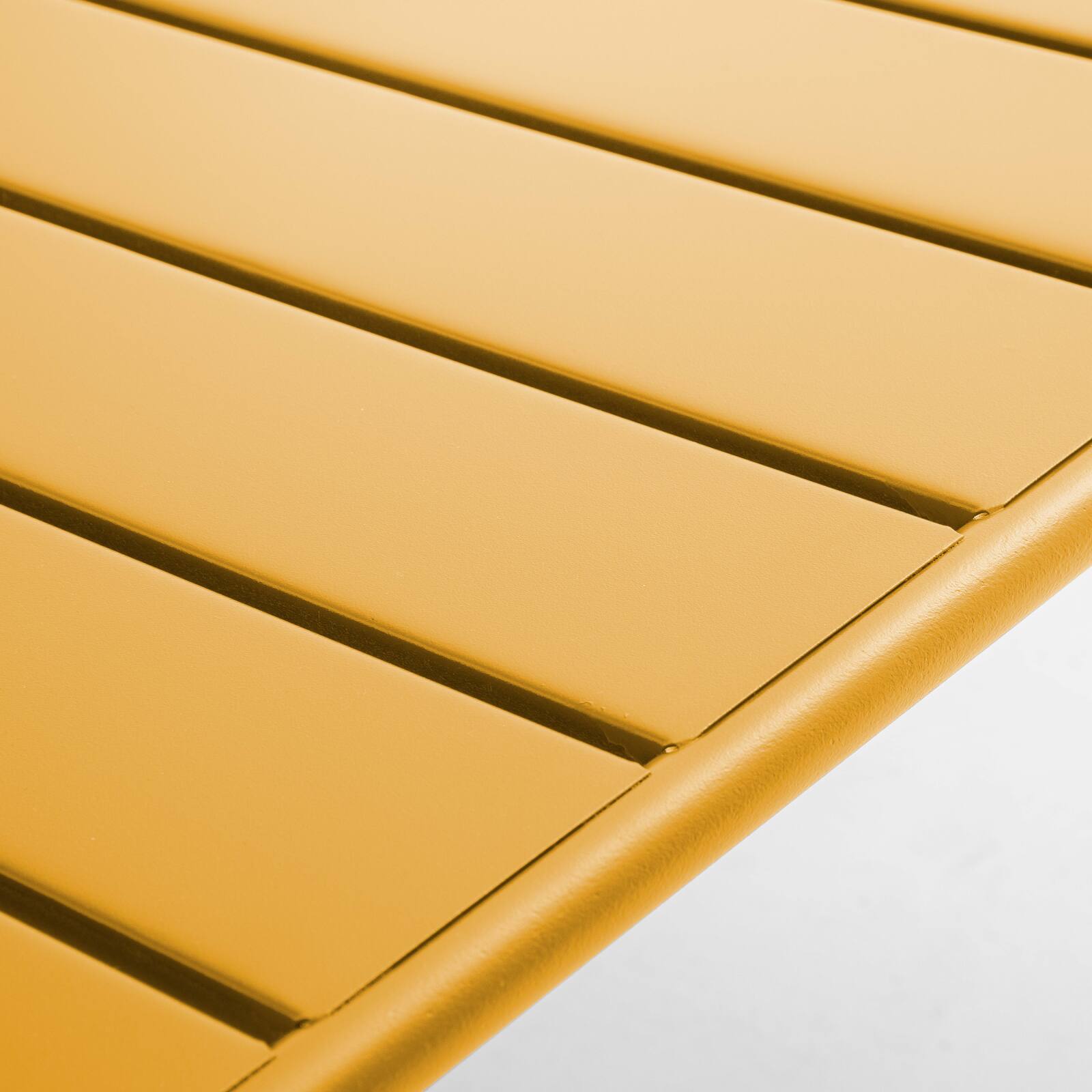 Mesa de centro de jardín rectangular 90 x 50 cm