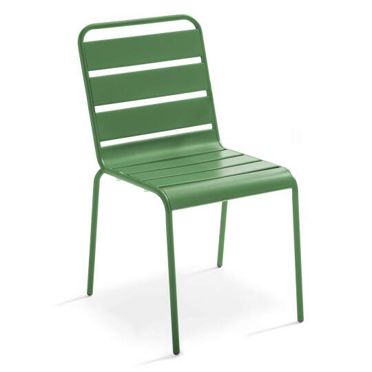 Silla de jardín de metal