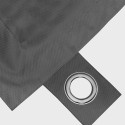 Zoom funda vacía cojín de jardín GRIS XL
