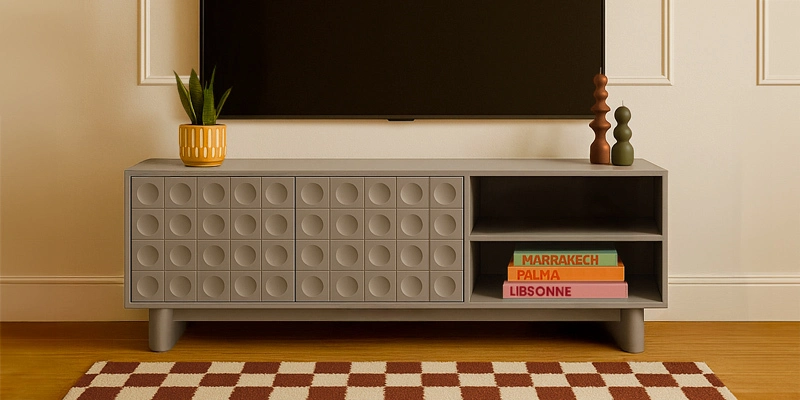 Mueble TV estilo retro colección Octave