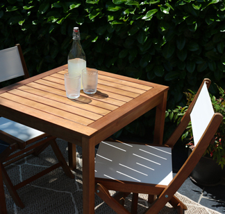 ¿Qué muebles son los adecuados para una terraza pequeña?