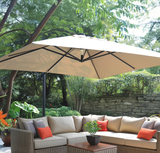 ¿Cuál es la duración de un parasol exterior?