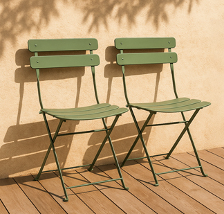 Silla de jardín de metal: los diferentes modelos