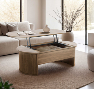 Mesa de centro elevable: ventajas e inconvenientes