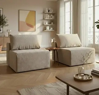 Los sillones compactos que transforman los espacios pequeños
