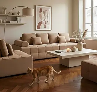 Sofá modular: cómo elegir la configuración adecuada para tu salón en 2026