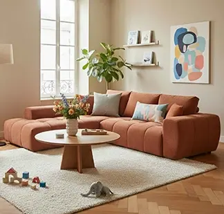 Sofá compacto: cómo elegir un sofá para espacios pequeños y adaptado a tu salón