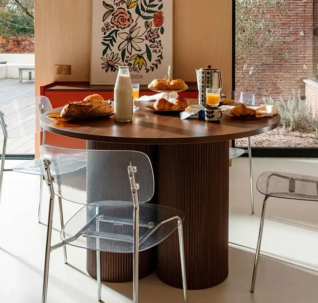 Las mesas de comedor ideales para espacios pequeños