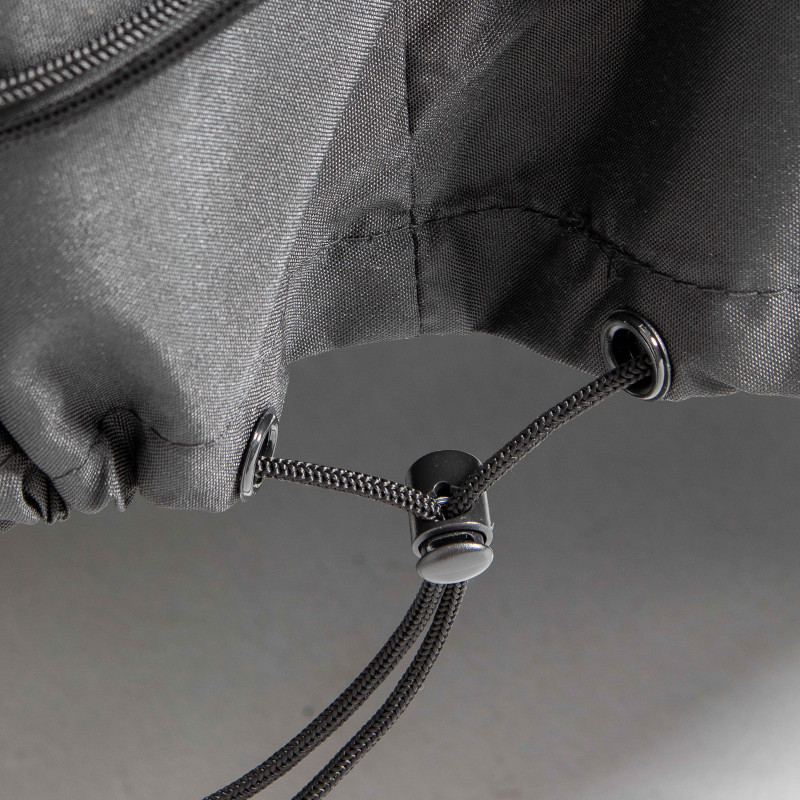 Zoom cordón Funda para sofá de exterior negro 230 x 90 x 60 cm (5/7)