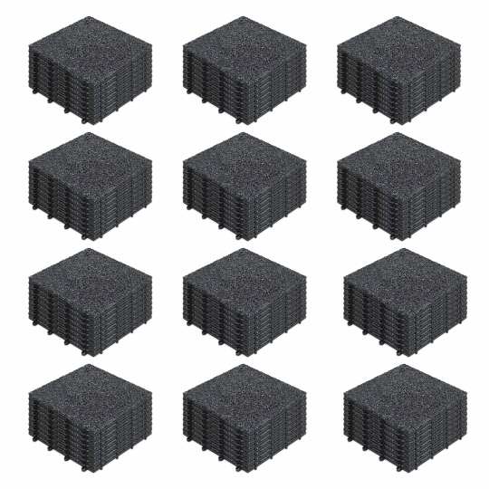 Losas para jardín encajables en gravilla (30x30x2,5 cm) - Vendidas por lote | Oviala