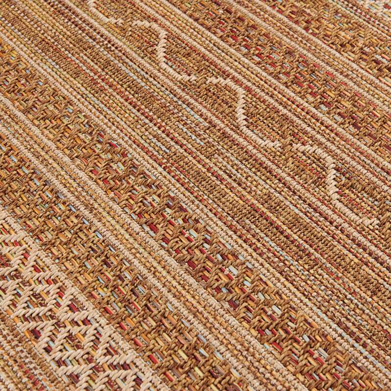 Alfombra rectangular para exteriores de polipropileno (5/6)