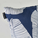 Zoom cojín de exterior estampado AZUL Y BLANCO