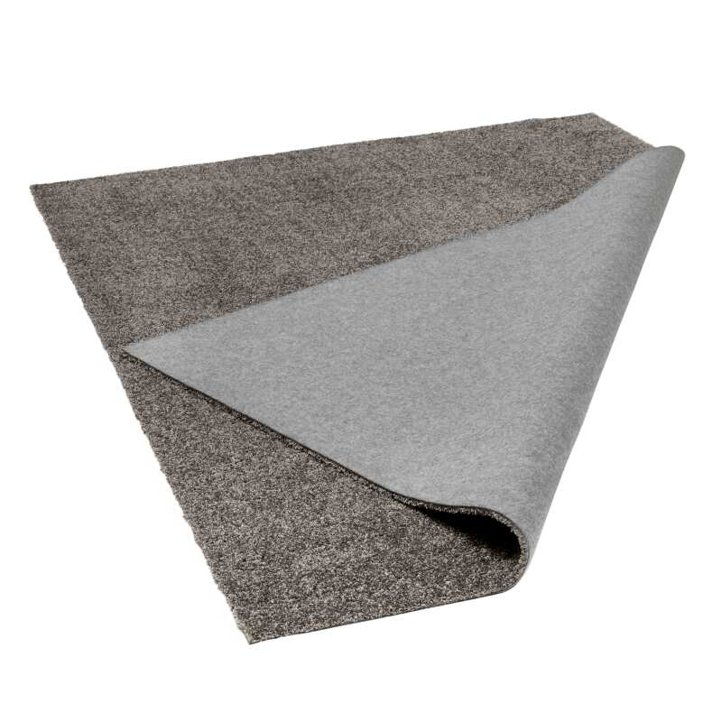 Alfombra rectangular liso de pelo largo de polipropileno (4/5)