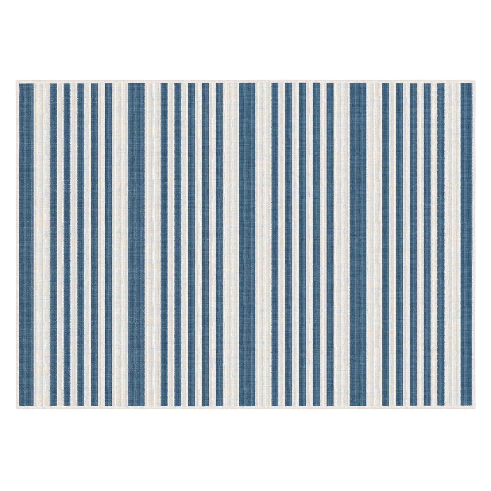 Alfombra rectangular reversible para exteriores de polipropileno