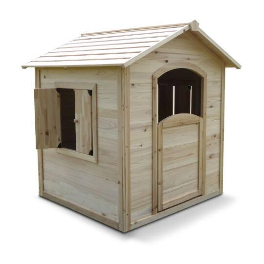 Casita de madera FSC® para niños