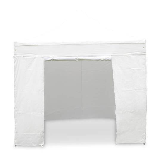 Puerta de pared blanca con cremallera 3m - 300g/m²