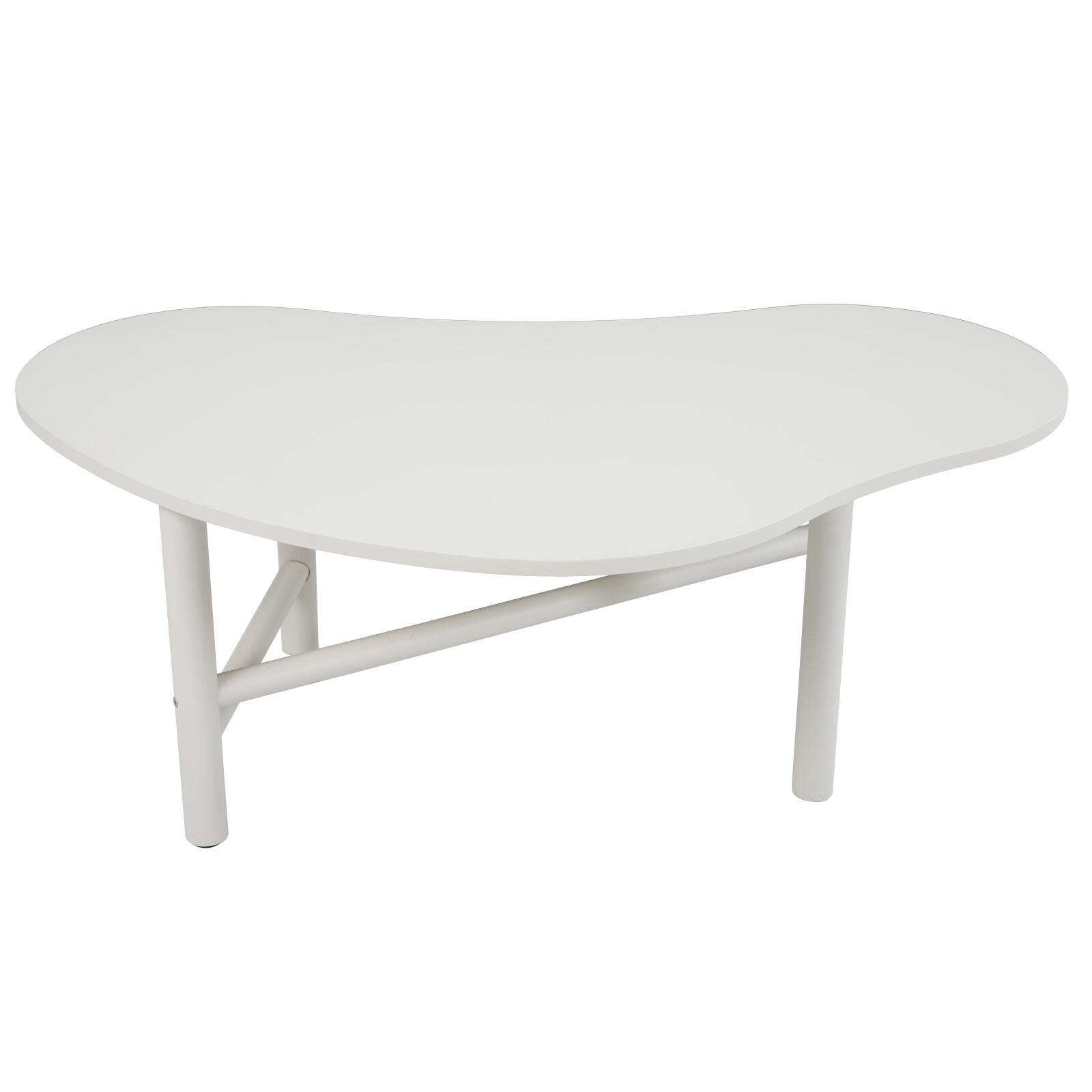 Mesa de centro de MDF con decoración de melamina