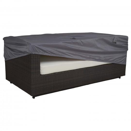 Funda para sofá 205 x 75 x 60 cm gris