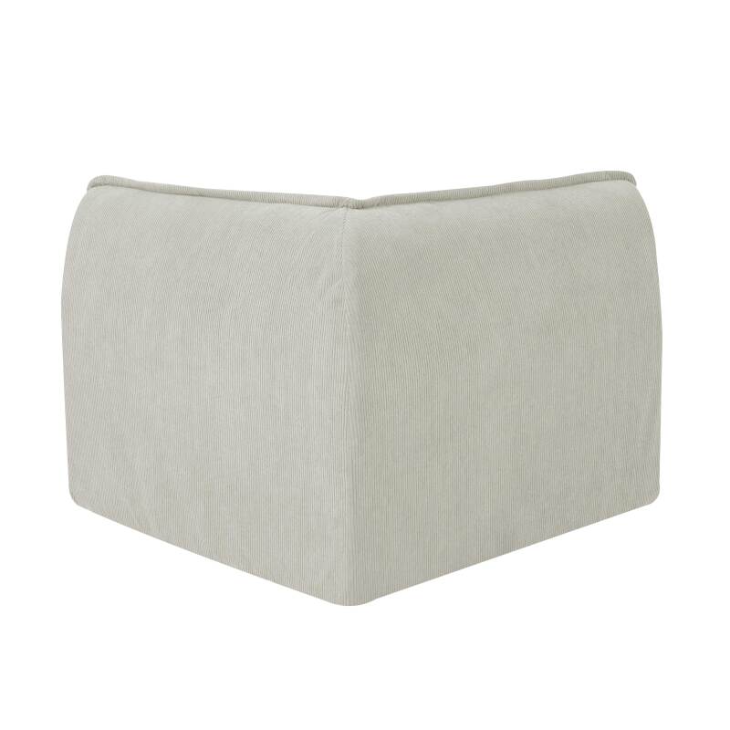 Sillón esquinero de tela para sofá modular (3/7)